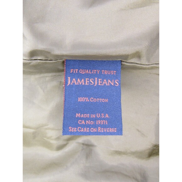 James Jeans Womens M Ponte Sleeve Utility Jacket Soldier on Black Gorpcore USA - Picture 8 of 16